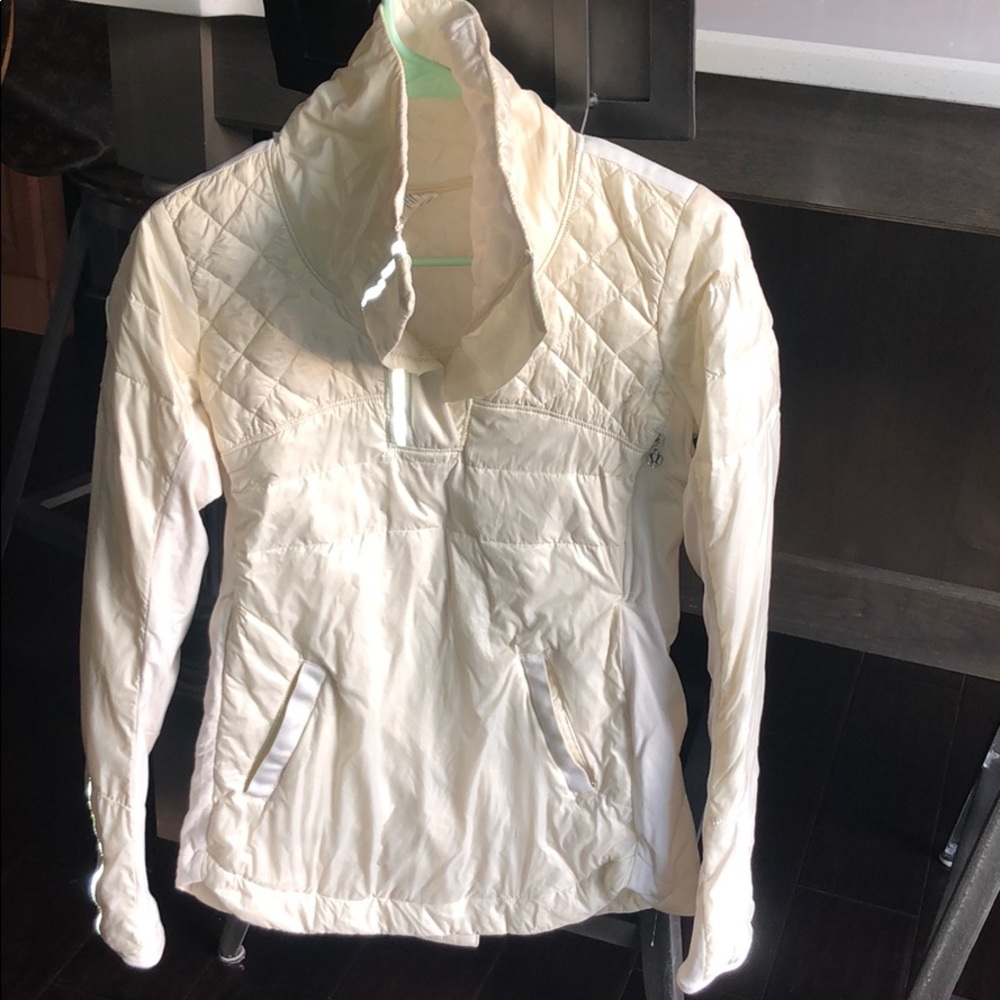 Lululemon 3/4 Zip Size 4